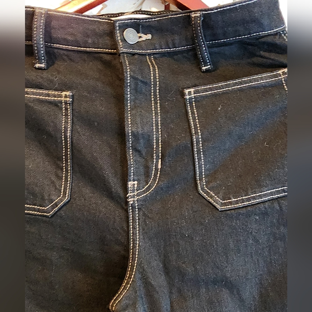 Reformation Black Flare & Wide Leg Jeans - Picture 13 of 14